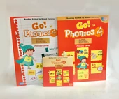 Go Phonics Level 4 Book Set  ( 1Book + 1Workbook + 1DVD )